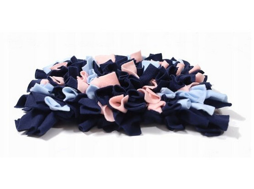 MIMIKO Pets Snuffle Mat for Dogs and Cats X-Large, pink, dark blue, blue