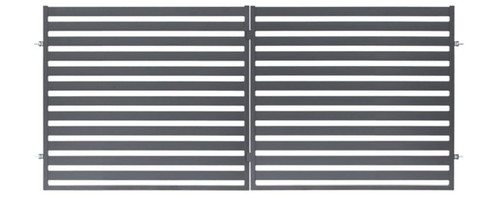 Double Swing Gate Steel 350 x 154 cm