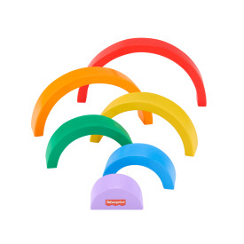 Fisher-Price® Wooden Stacking Rainbow HXT73 18m+