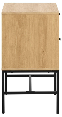 Bedside Table Nightstand Albany, natural oak