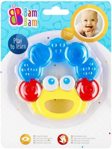Bam Bam Teether Crab 3m+