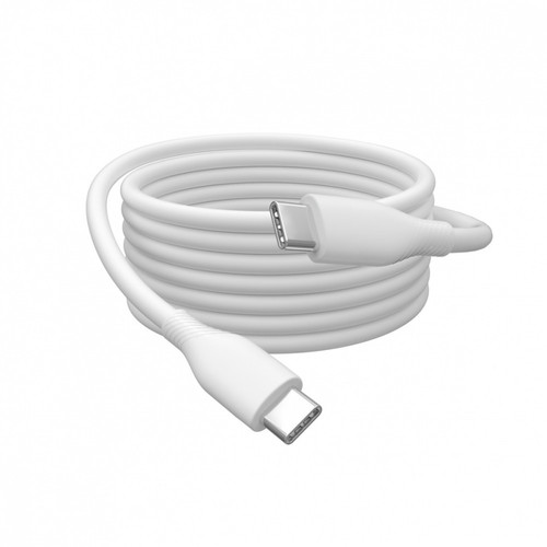 DIGITUS USB-C silicone connection cable, 1m, white