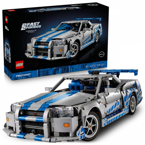 LEGO Speed Champions Nissan Skyline GT-R (R34) 18+