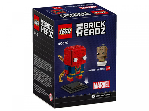LEGO BrickHeadz Iron Spider-Man 10+
