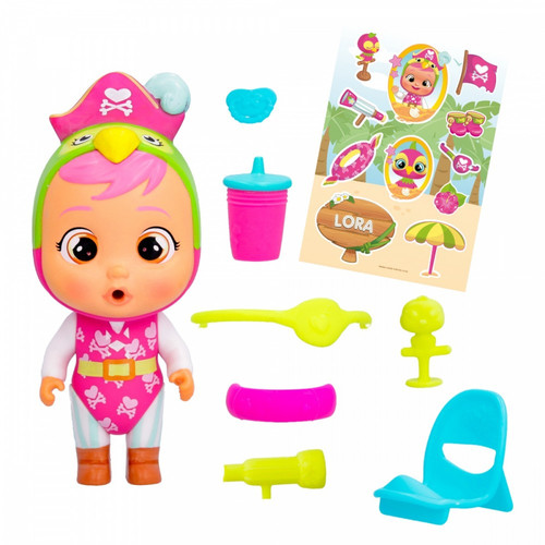 Cry Babies Doll Magic Tears Beach Babies, Lora 3+