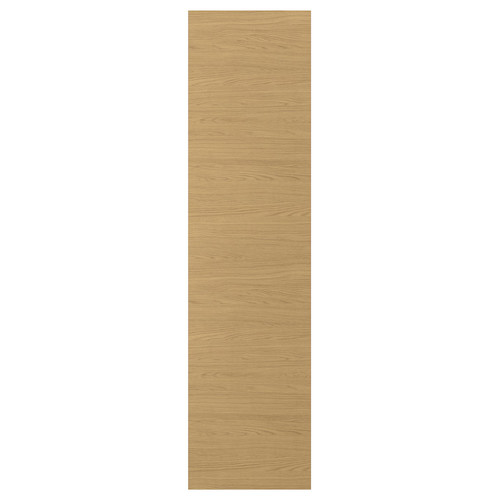 VOXTORP Cover panel, oak effect, 62x240 cm
