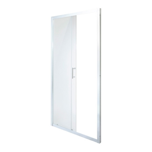 Shower Sliding Door Onega 100 cm, chrome/transparent