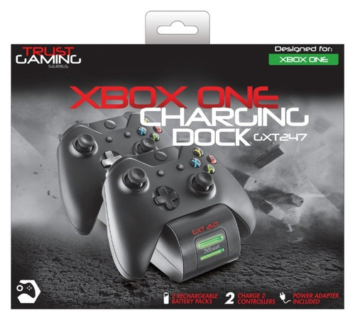 Trust Docking Station for two Xbox One Controllers GXT 247