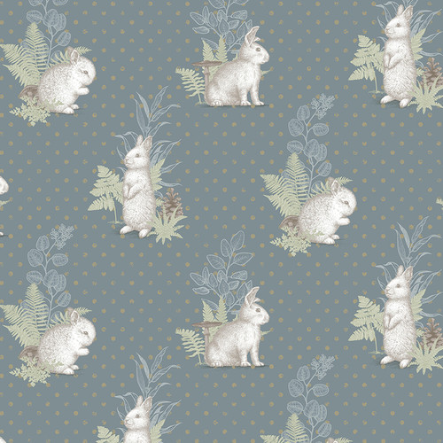 GoodHome Vinyl Wallpaper on Fleece Inci, green