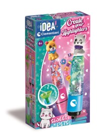 Clementoni IDEA Create Your Highlighters: Sweet Pets 6+