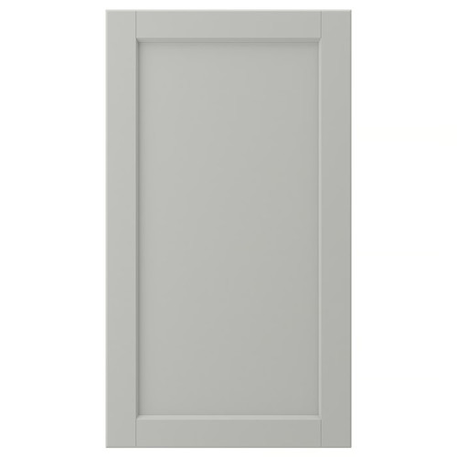 LERHYTTAN Front for dishwasher, light grey, 45x80 cm