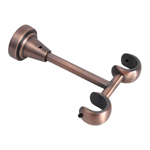 Ceiling Curtain Pole Bracket 19 mm, copper