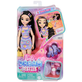 Dream Besties Barbie Renee Roller Skating Fashion Doll JFX99 4+