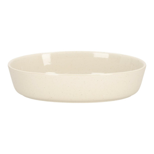 Elegant Ceramic Serving Dish Gomera, white