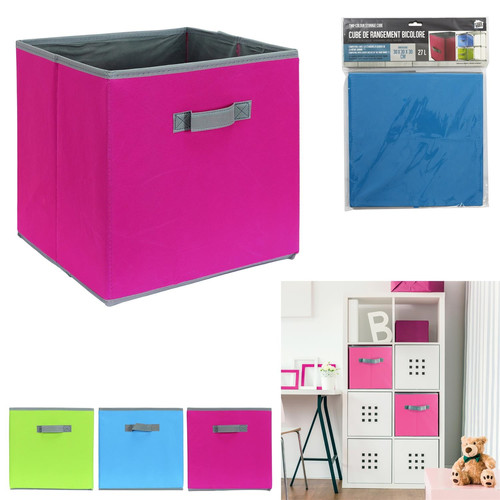 Storage Box Cube Kid, green