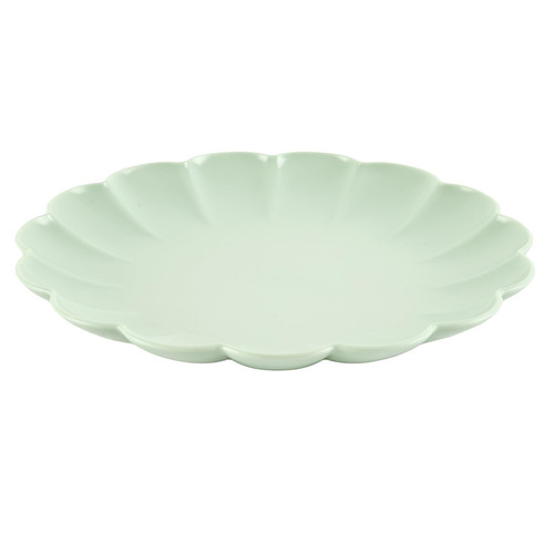 Side Plate Iris 20.5cm, pale green