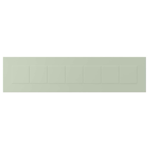 STENSUND Drawer front, light green, 80x20 cm
