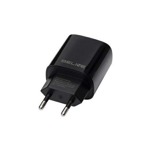 Beline Wall Charger EU Plug 30W USB-C + USB-A, black