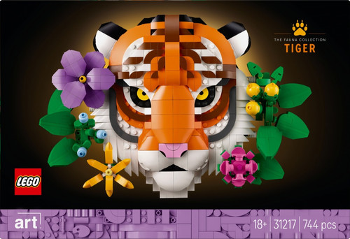LEGO Art The Fauna Collection Tiger 31217 18+