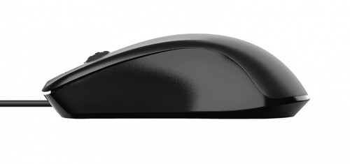 Trust Optical Wired Mouse Carve, black