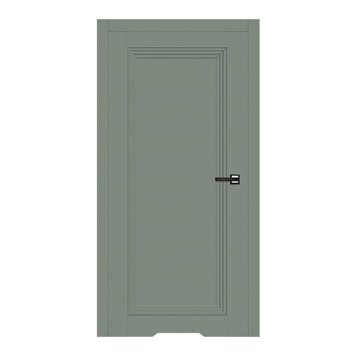 Internal Door, Undercut, Tanaro 70, left, sage premium matt