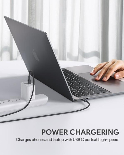Aukey Cable Quick Charge USB-C to USB-C 0.3m 5Gbps 60W PD 20V CB-CC03 OEM
