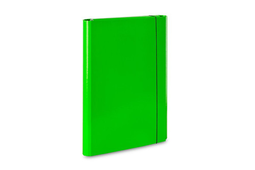 Document Folder with Elastic Band A4, 1pc, green