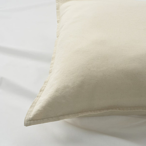 ÄNGSLILJA Pillowcase, natural, 50x60 cm