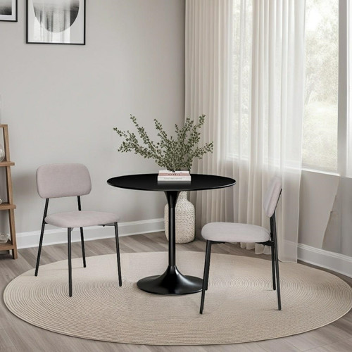 Dining Chair Esther, light grey