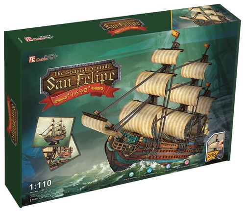 3D Puzzle Sailing Ship The Spanish Armada San Felipe