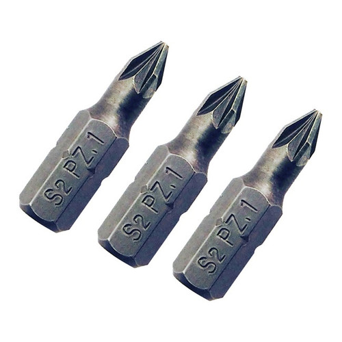 Universal Fit Bit Set 25 mm PZ1, 3 pack