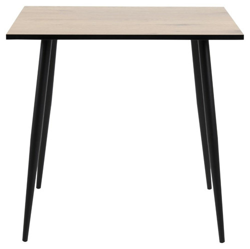 Table Wilma 80x80cm, oak