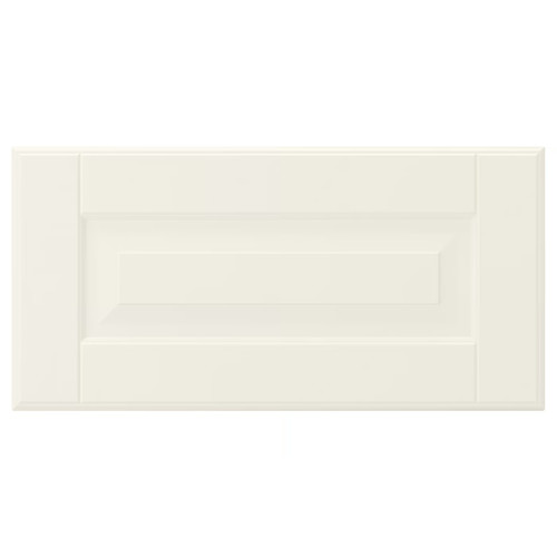 BODBYN Drawer front, off-white, 40x20 cm