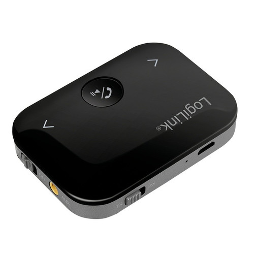 LogiLink Bluetooth Audio Transmitter and Receiver Hands-free Function, black