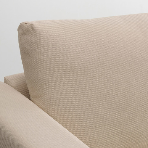 VIMLE 2-seat sofa-bed, Hallarp beige