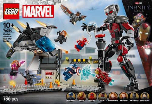 LEGO Super Heroes Captain America: Civil War Action Battle 10+