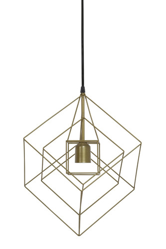 Pendant Lamp Kubinka 25x25x27, antique bronze