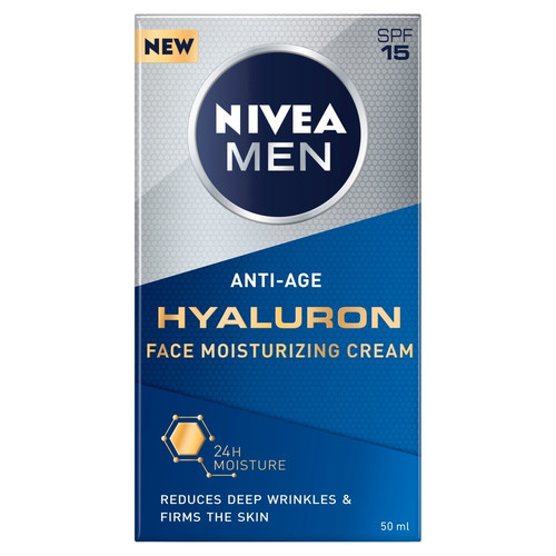 Nivea Men Anti-Age Hyaluron Face Moisturizing Cream 50ml