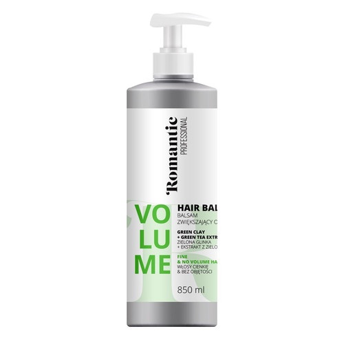 Romantic Professional Hair Balm for Fine Hair Green Clay & Green Tea Extract 850ml