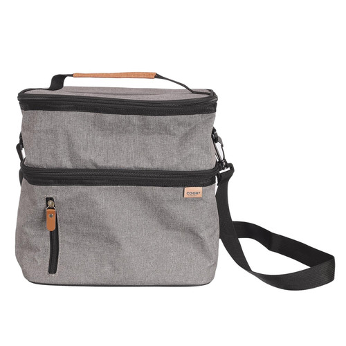 Thermal Lunch Bag Zippi XL, grey