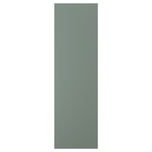 NICKEBO Door, matt grey-green, 60x200 cm