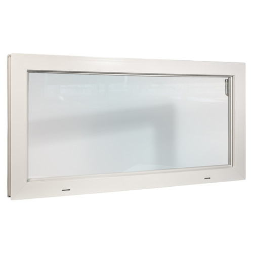 Utility Window ACO PVC 100 x 50 cm, white