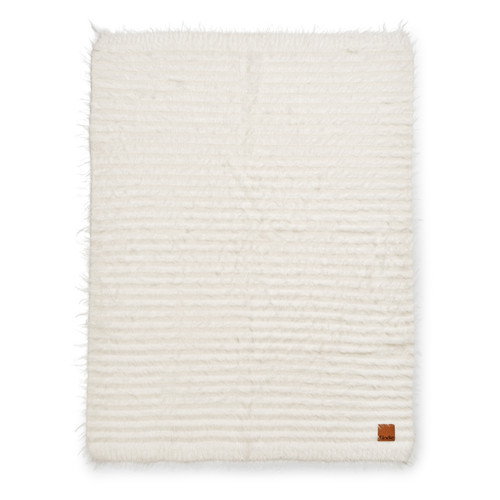 Elodie Details Furry Knit Blanket - Vanilla White