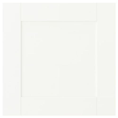 SANNIDAL Door, white, 40x40 cm