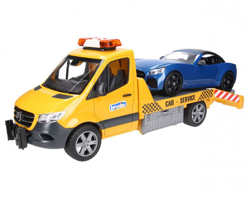 Bruder MB Sprinter Car Transporter & Roadster 3+