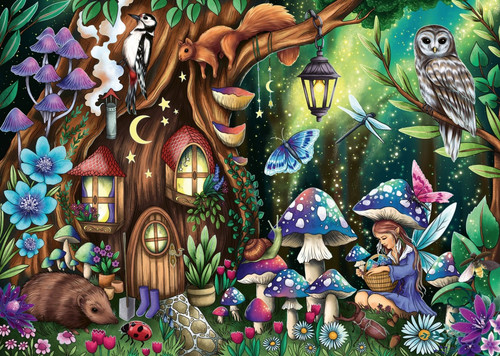 Ravensburger Jigsaw Puzzle 1000pcs Fairytale land 14+