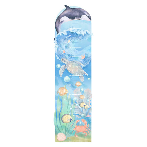 Wall Height Chart Height Measure 160cm | Underwater world