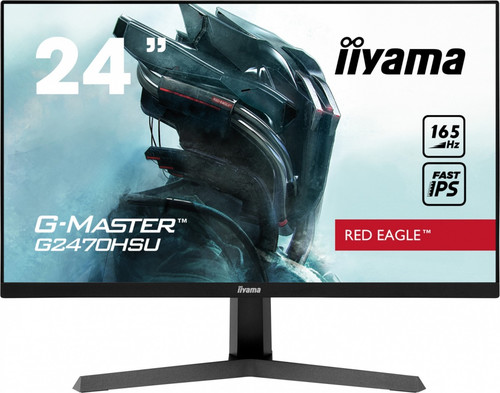 Iiyama G-Master 23.8" Monitor 0.8ms, IPS, DP, HDMI, 165Hz G2470HSU-B1
