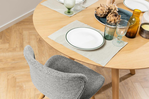 Upholstered Chair Batilda, grey