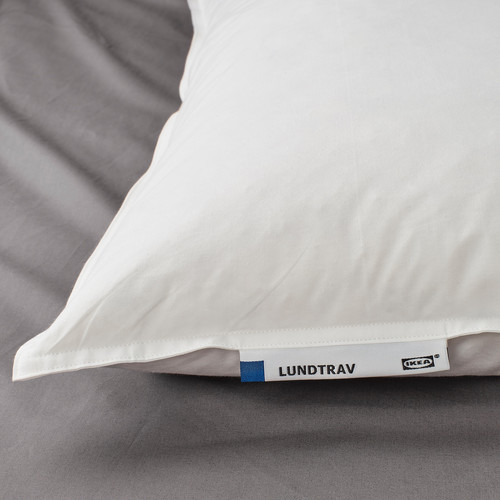 LUNDTRAV Pillow, high, 50x60 cm